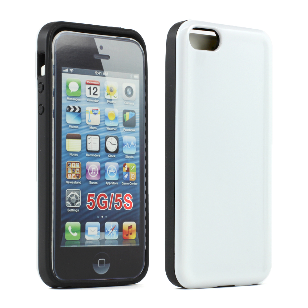 Apple iPhone 5/5S Slim Air JACKET Case (White)